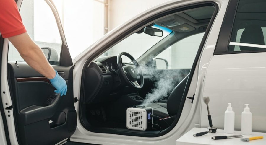 Limpeza com Ozônio: vale a pena para eliminar odores no carro?